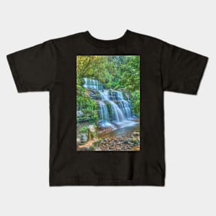 Liffey Falls .. side portrait Kids T-Shirt